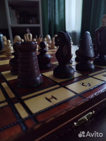 Шахматы деревянные