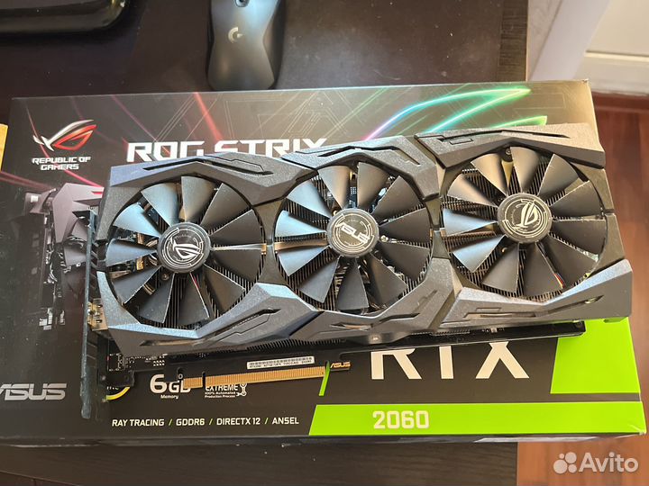 Asus GeForce ROG-strix-RTX2060-O6G-gaming