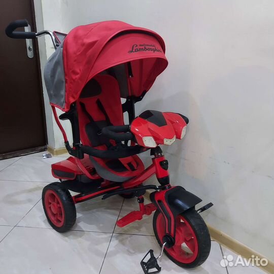 Велосипед трехколесный lamborghini