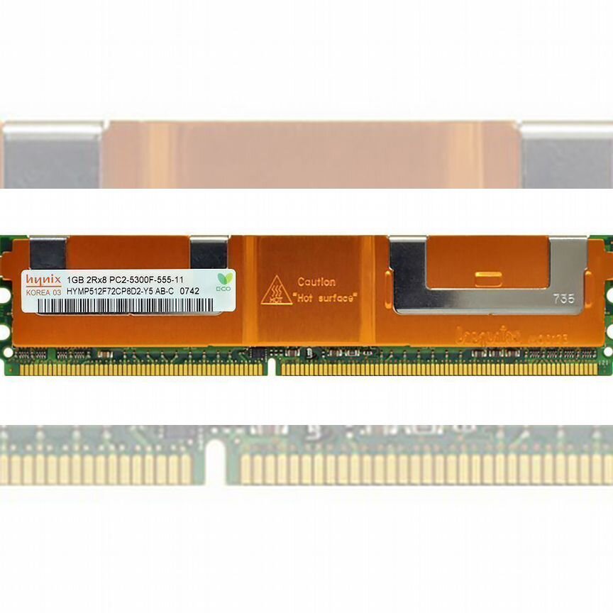 [HYMP512F72CP8D2-Y5] Оперативная Память Hynix 1gb Hymp512f72cp8d2-Y5