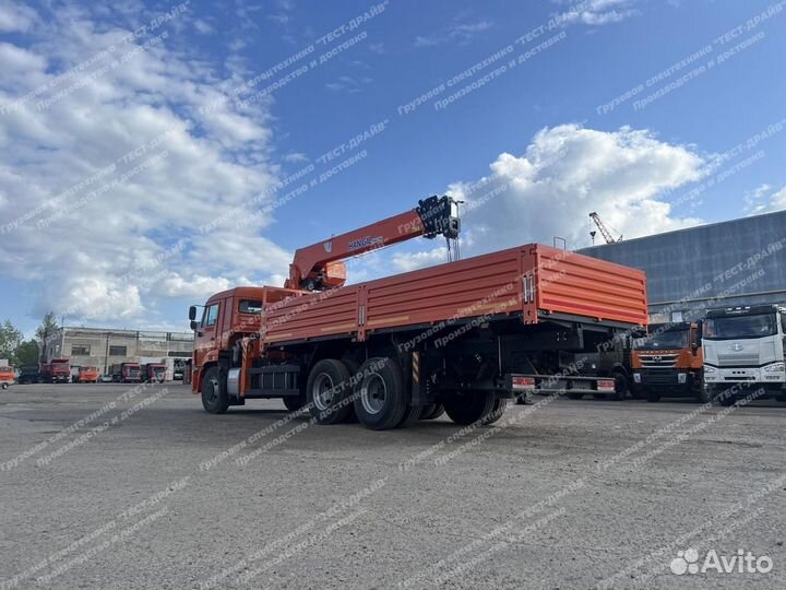 КАМАЗ 65115 с КМУ, 2024