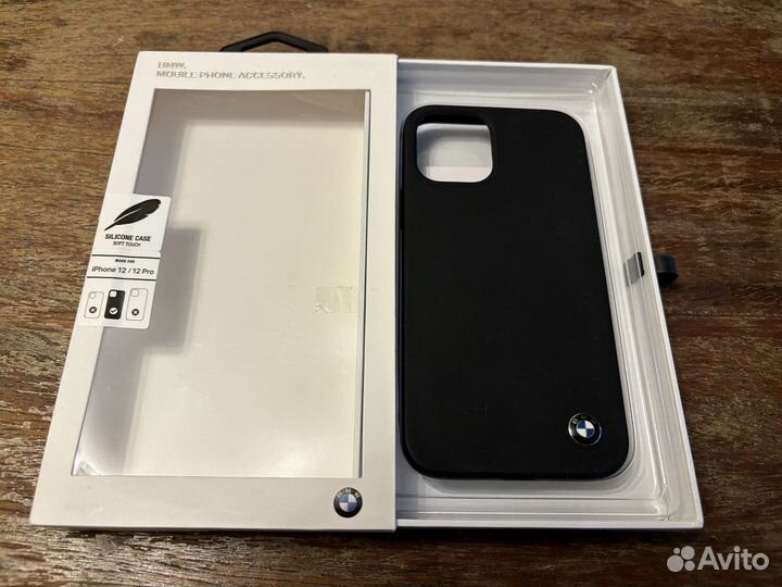 Силиконовый чехол BMW на iPhone12, 12Pro