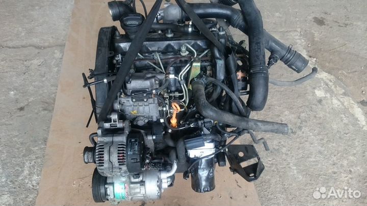 Двигатель Audi A4 B5 1.9 AHU