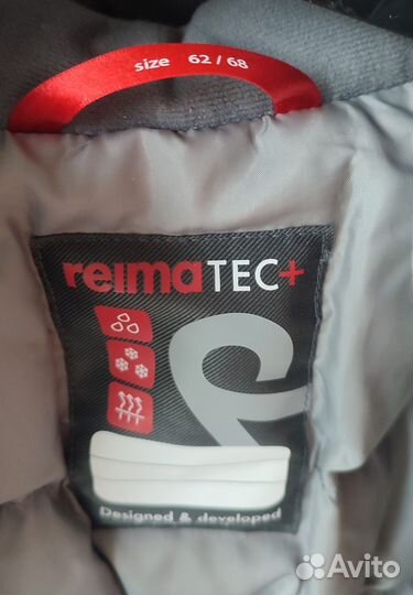 Пуховой комбинезон трансформер reima 62 68