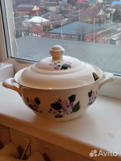 Кастрюля /Супница керамическая