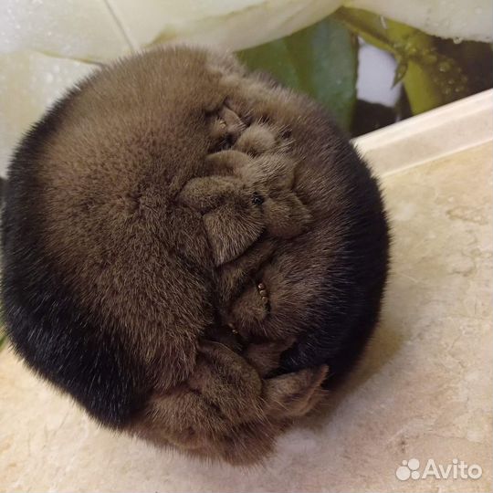 Шапка норковая женская б /у