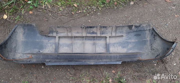 Бампер задний матиз