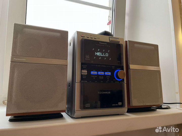 Музыкальный центр panasonic sa pm71 SD