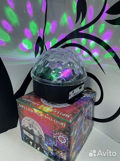 Светодиодный Диско-шар Magic Ball Light BlueTooth