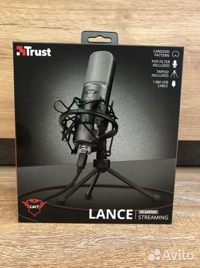 USB микрофон trust gxt 242 lance