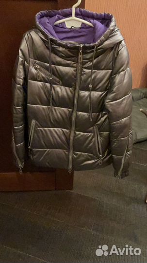 Куртка из искуственной кожи