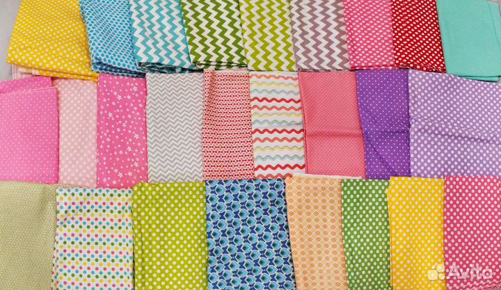 Отрезы Американского хлопка