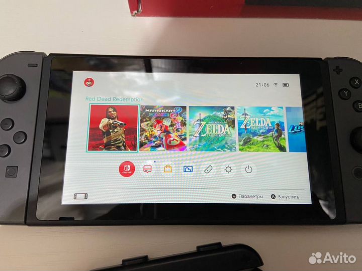 Прошитый Nintendo Switch 160Gb/2 Rev./Много Игр
