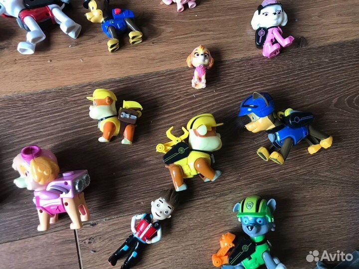 Щенячий патруль пакетом. Разной степени б/у