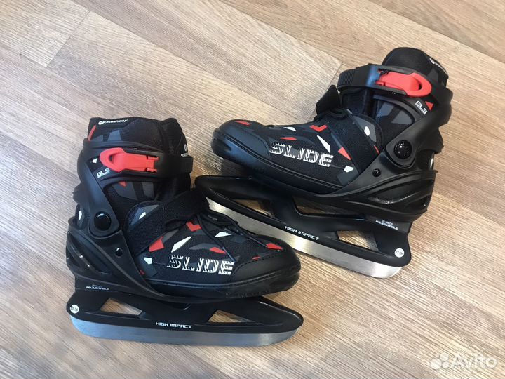 Коньки детские раздвижные 31-36