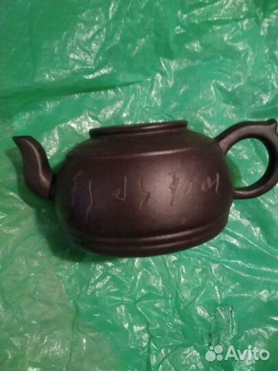 Глиняный заварочный китайский чайник