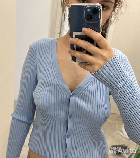 Кардиган джемпер кофточка лапша