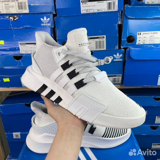 Оригинал 8,5 US Adidas Eqt Bask Adv Cloud