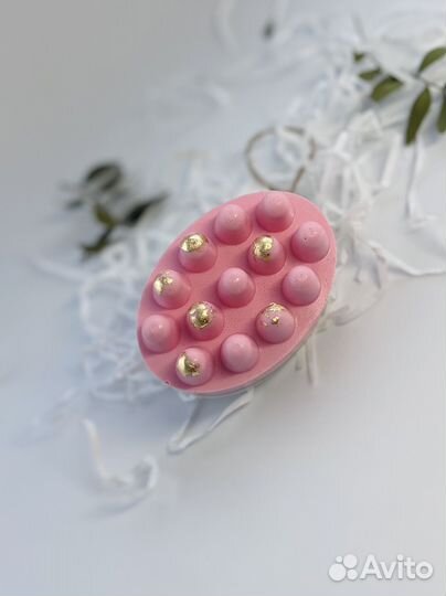 Массажное мыло ручной работы подарок сувенир