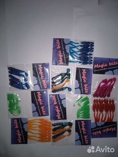 Силиконовые приманки (реплики)