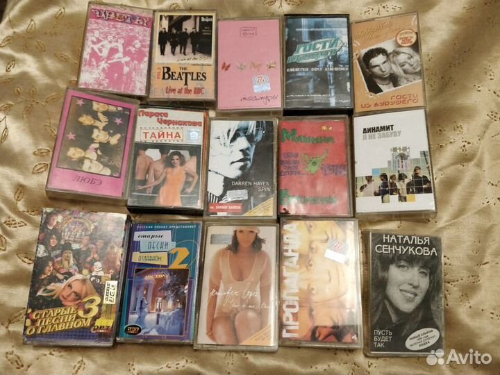 Аудио кассеты разные