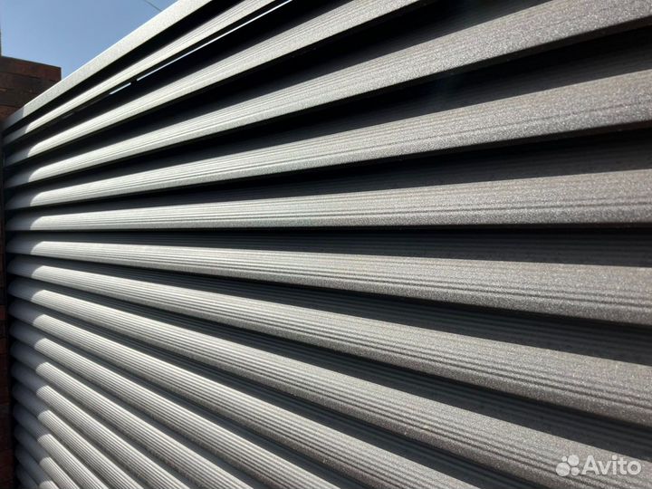 Заборы из евро жалюзи