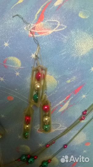 Елочные игрушки СССР 50-х г