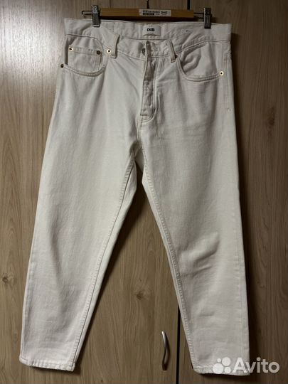 Белые джинсы dub унисекс