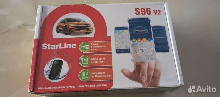 StarLine S96 V2 BT 2CAN+4LIN 2SIM GSM+GPS (Новая)