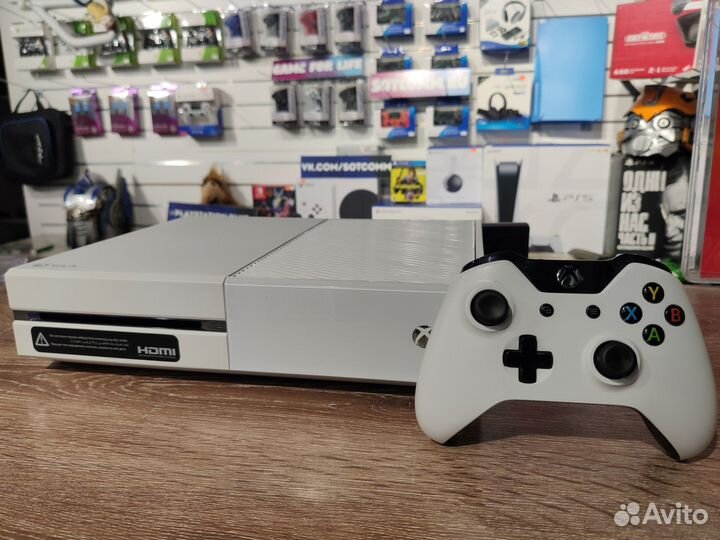 Редкий Xbox One Fat White - обменяем