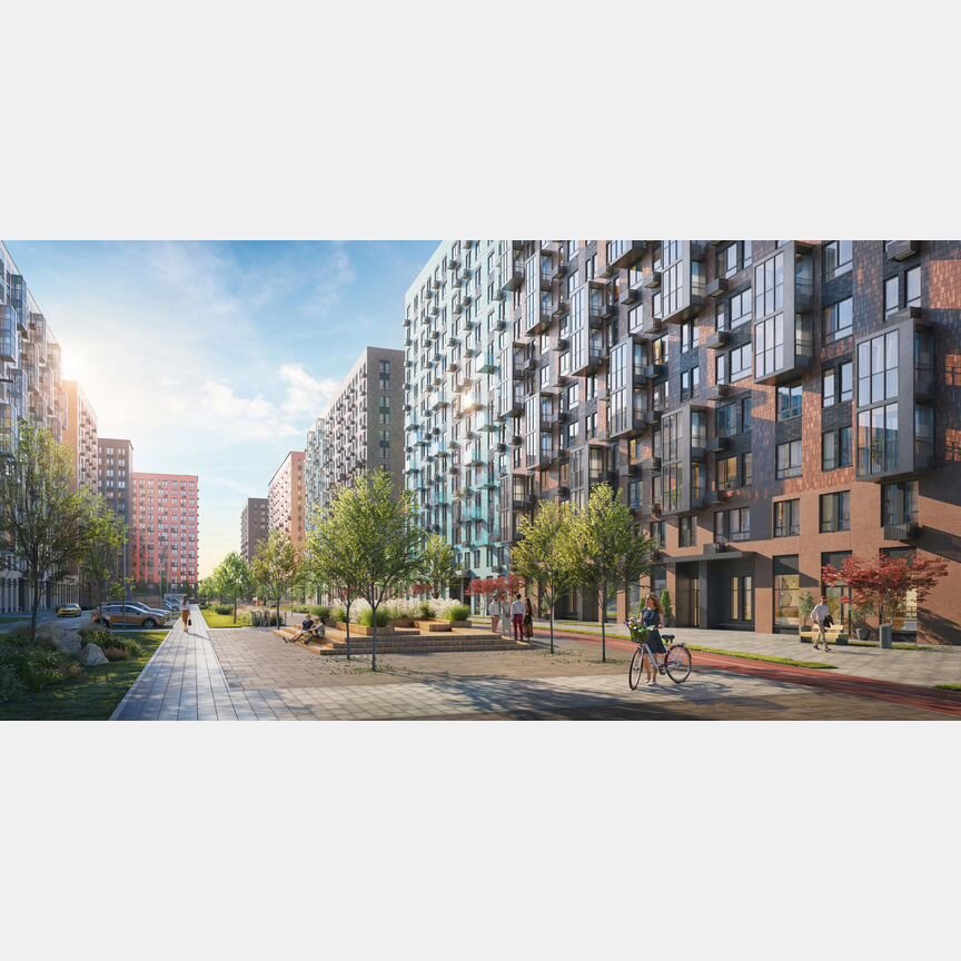 1-к. квартира, 49,5 м², 9/14 эт.