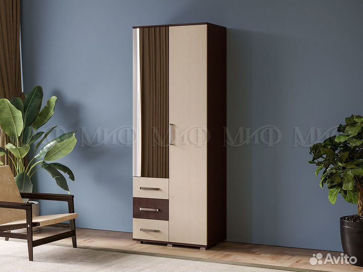 Шкаф Белла 2х створчатый распашной