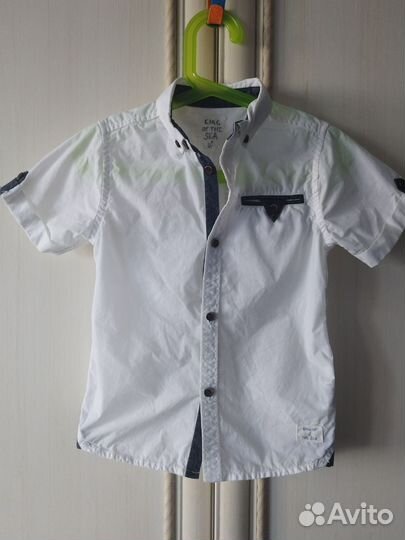 Рубашка mothercare 110 и брюки zara 110