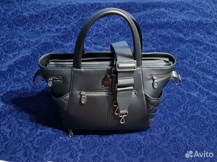 Сумка Egg кожаная для коляски