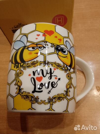 Кружка фарфор