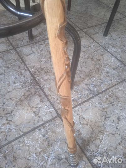 Трость из натурального дерева