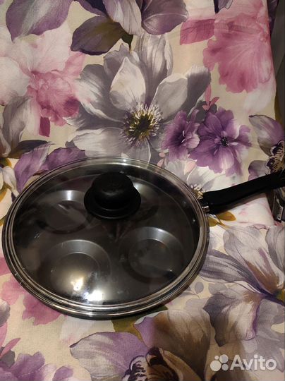 Сковорода для котлет с лопаткой royal kitchen