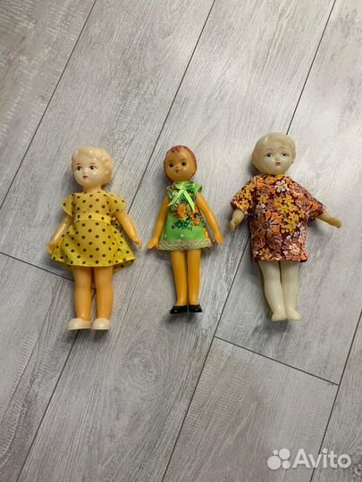Куклы СССР рельефные