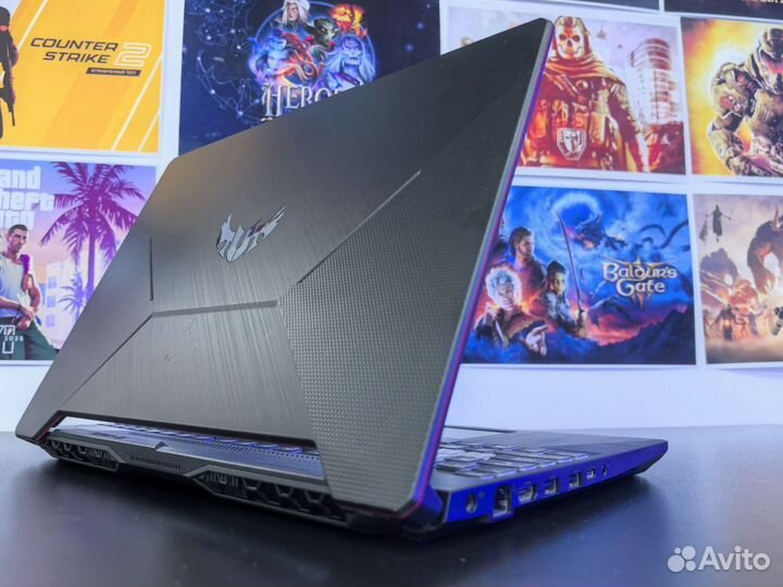 Игровой ноутбук Asus TUF i5-10300H GTX1650 Ti 4GB