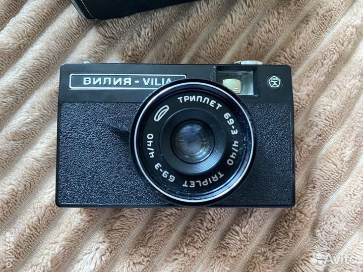 Плёночный фотоаппарат вилия-vilia