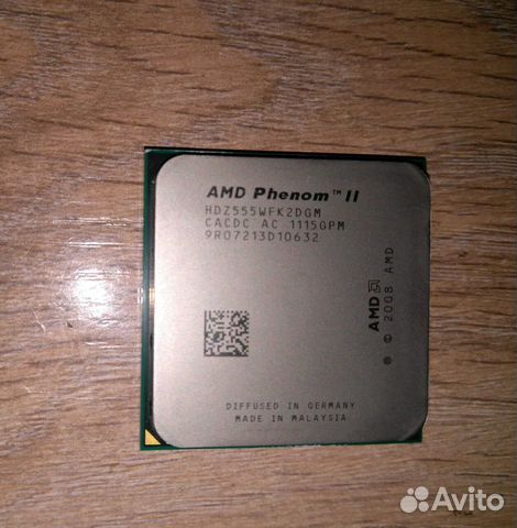 AMD Phenom II X2 555 BE (Phenom IIX4 B55)