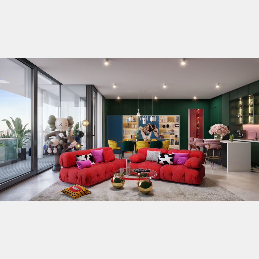 2-к. квартира, 93,1 м², 16/18 эт.