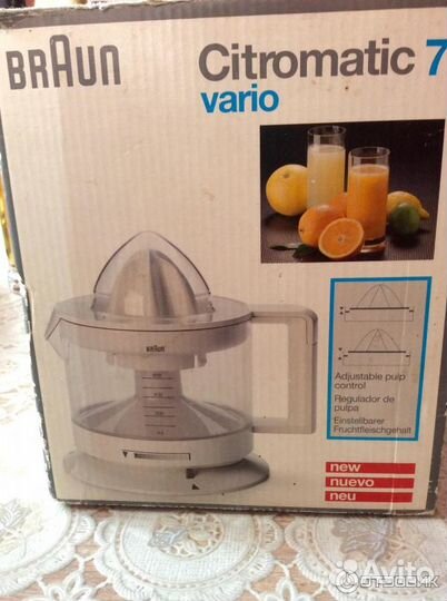Соковыжималка Braun MPZ7 Citromatic 7