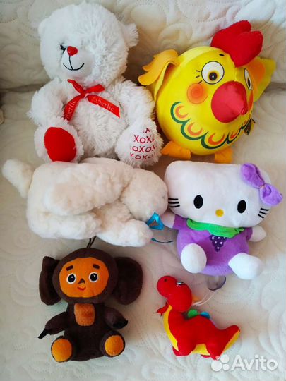 Мягкие игрушки пакетом