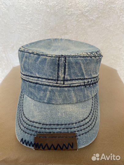 Кепка, бейсболка джинсовая