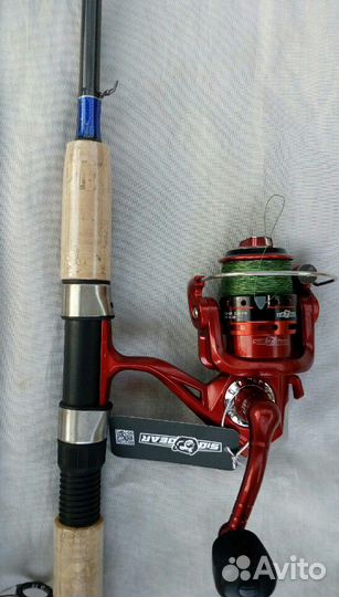 Набор спиннинг excellence 2,4 м.с катушкой sibbear