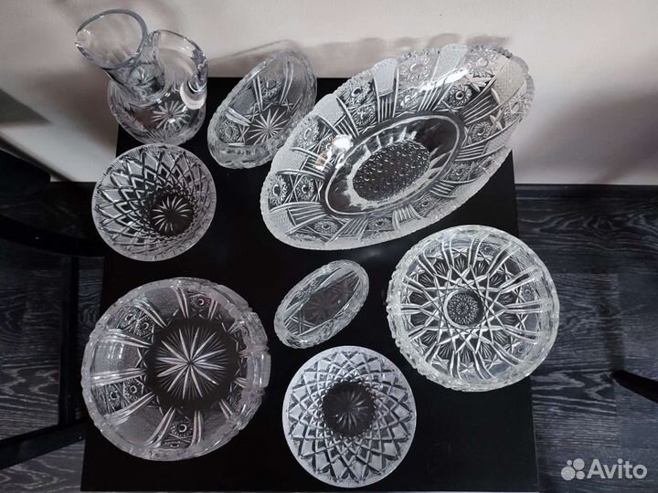 Советский, чешский хрусталь