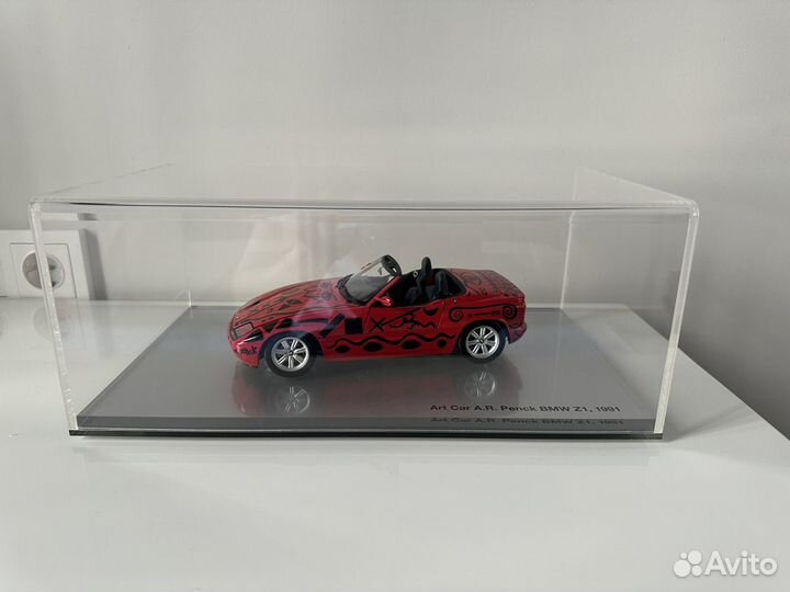 BMW Z1 1991, Art Car A.R. Penck Модель 1:18