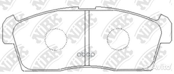 Колодки suzuki ignis 00 PN9426 NiBK