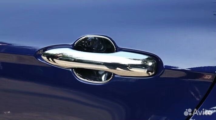 Camry 70 Хром накладки на ручки дверей E8DX1